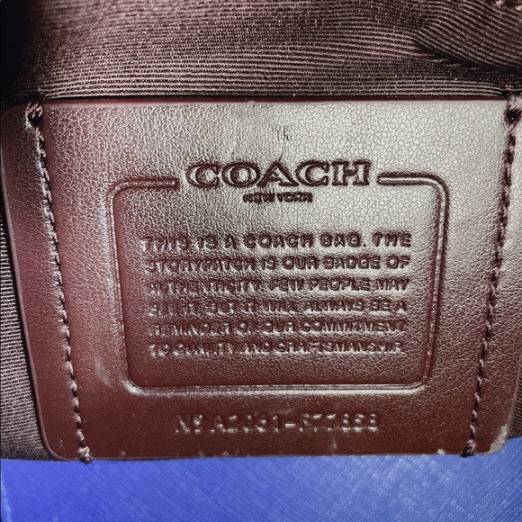 COACH F77858 HAMILTON PORTFOLIO BRIEF SIGNATURE - Picture 7 of 10